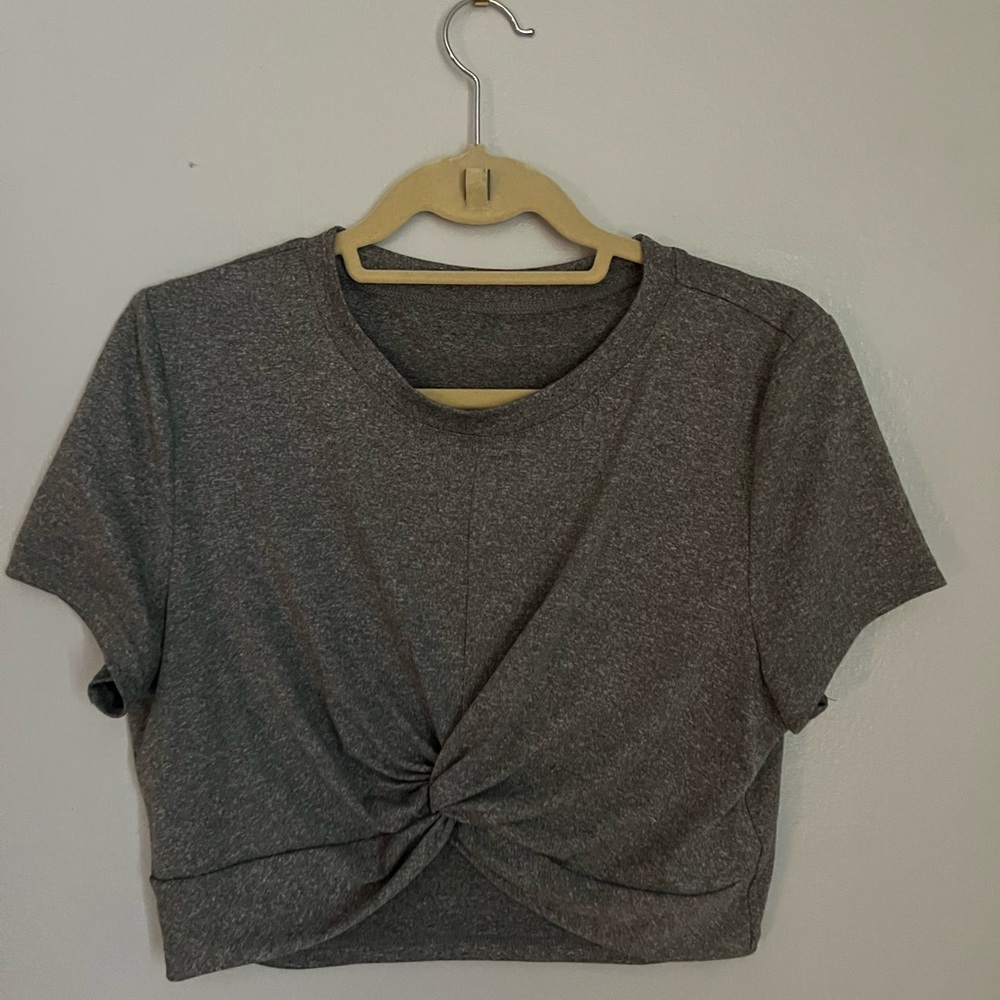 Cropped Twist Tee